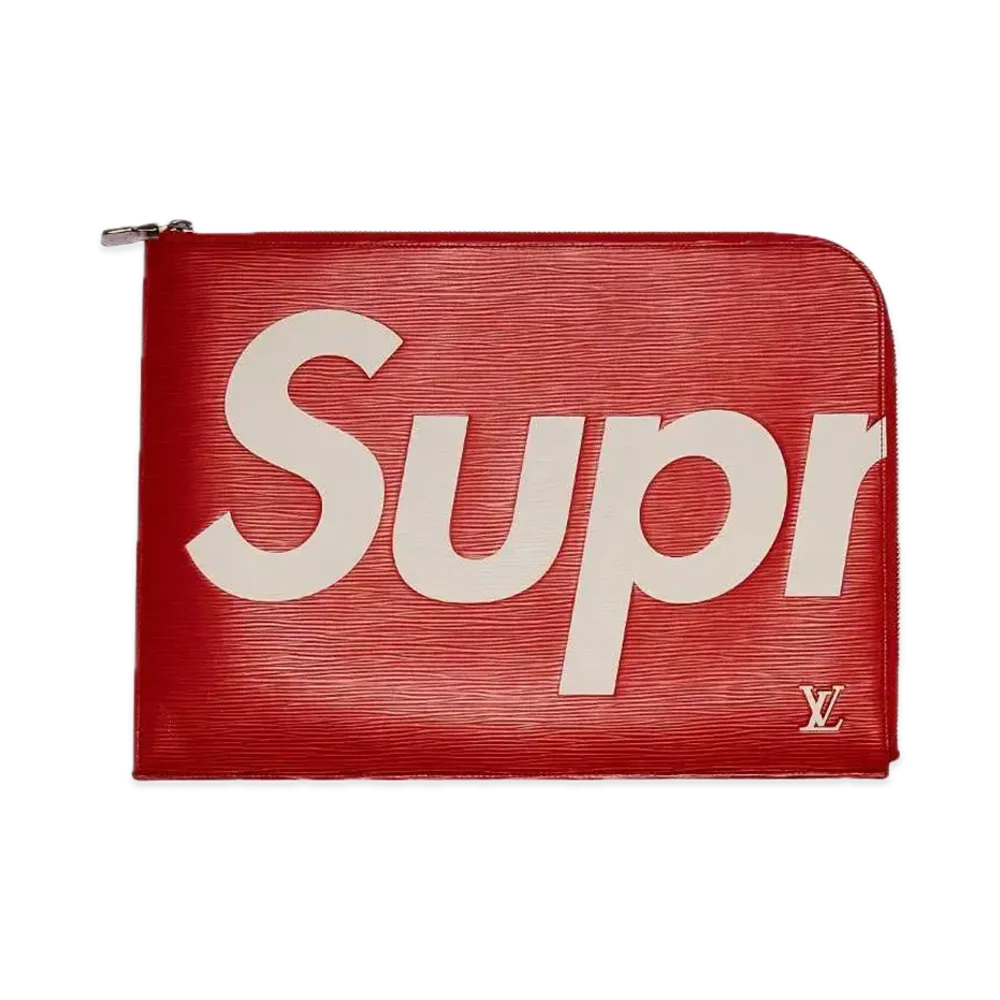 Supreme x Louis Vuitton Pochette Jour GM "Red"