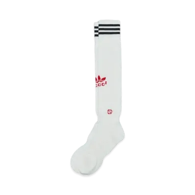 adidas Gucci Long Cotton Socks "White"
