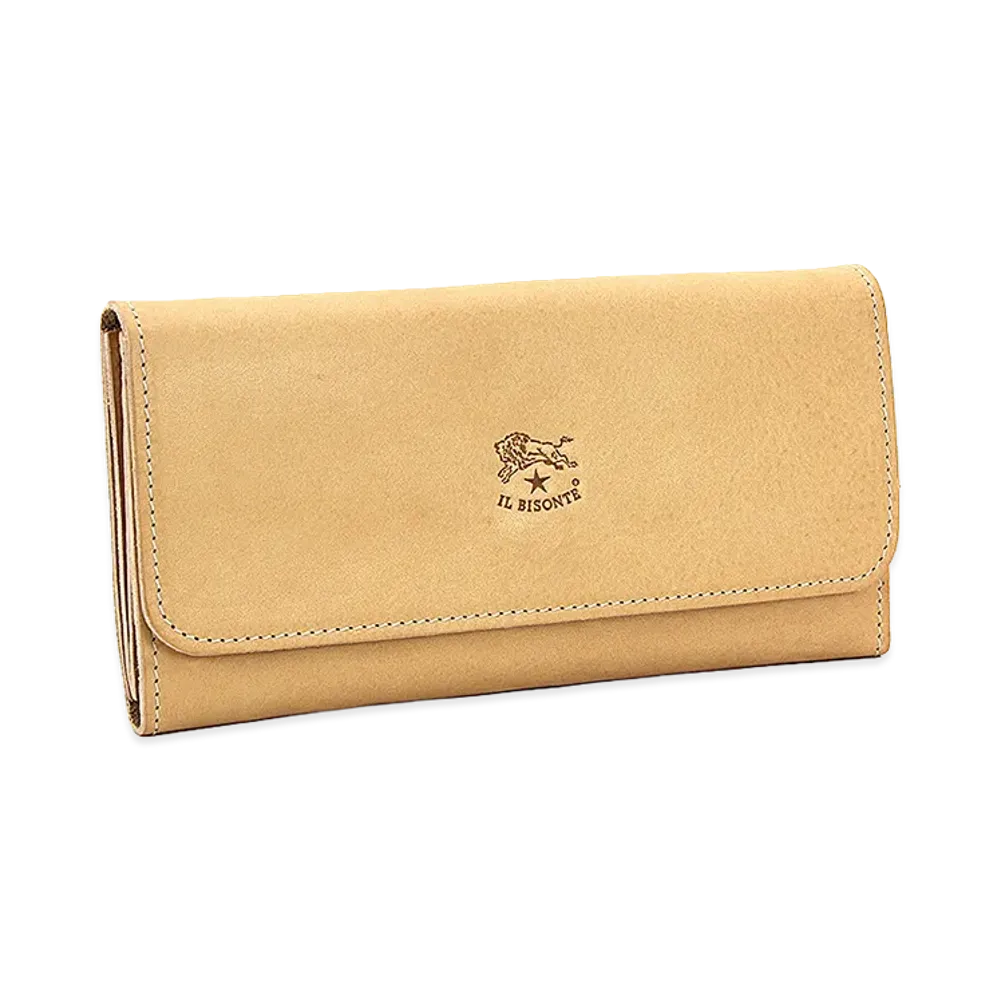 IL BISONTE Long Wallet "Natural"