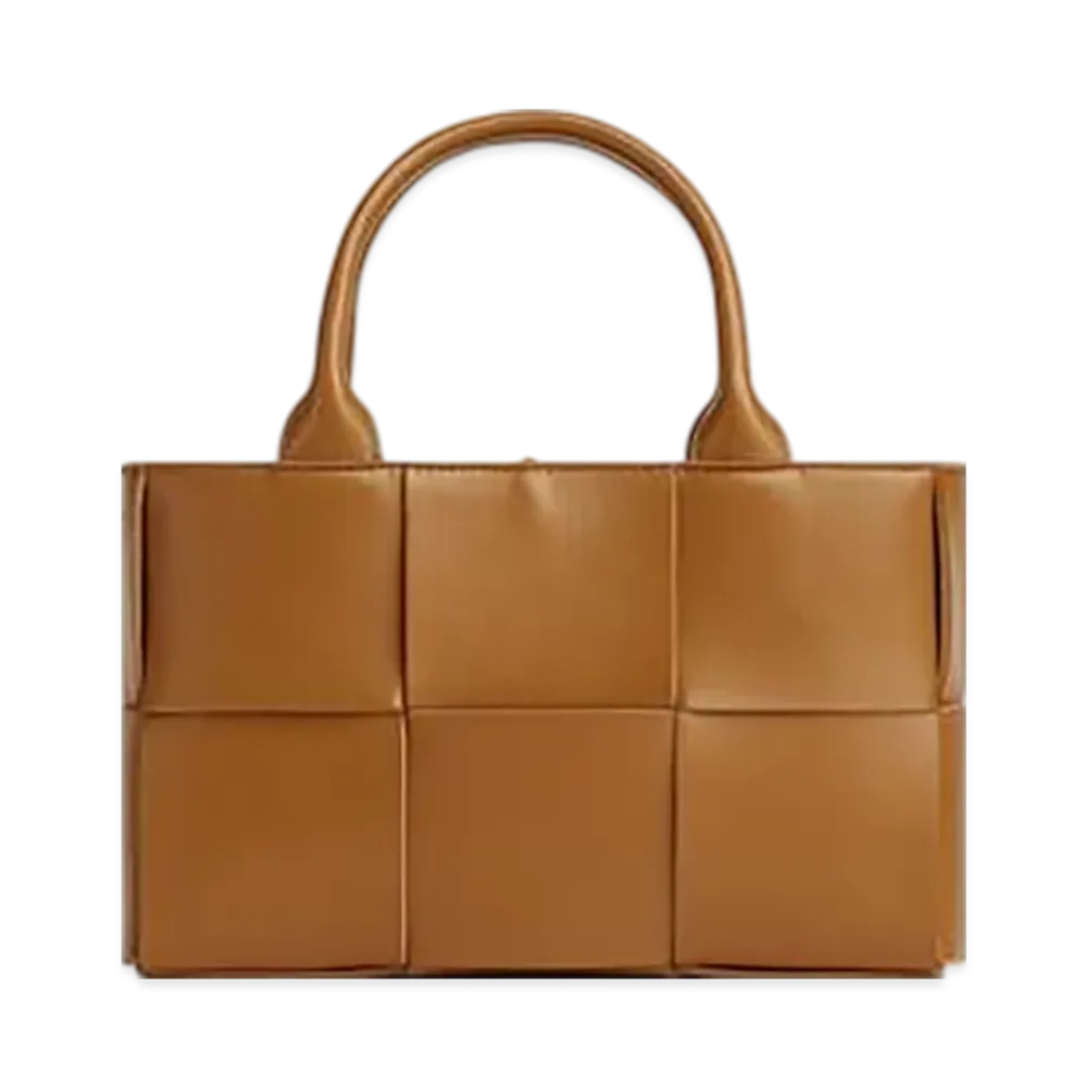 Bottega Veneta Mini Arco Tote "Camel"