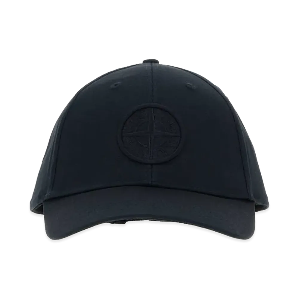 Stone Island Cotton Baseball Cap "Blue"