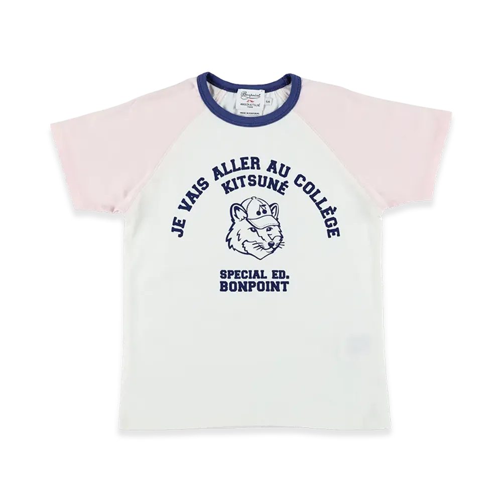 Maison Kitsune Kids T-Shirts "White"