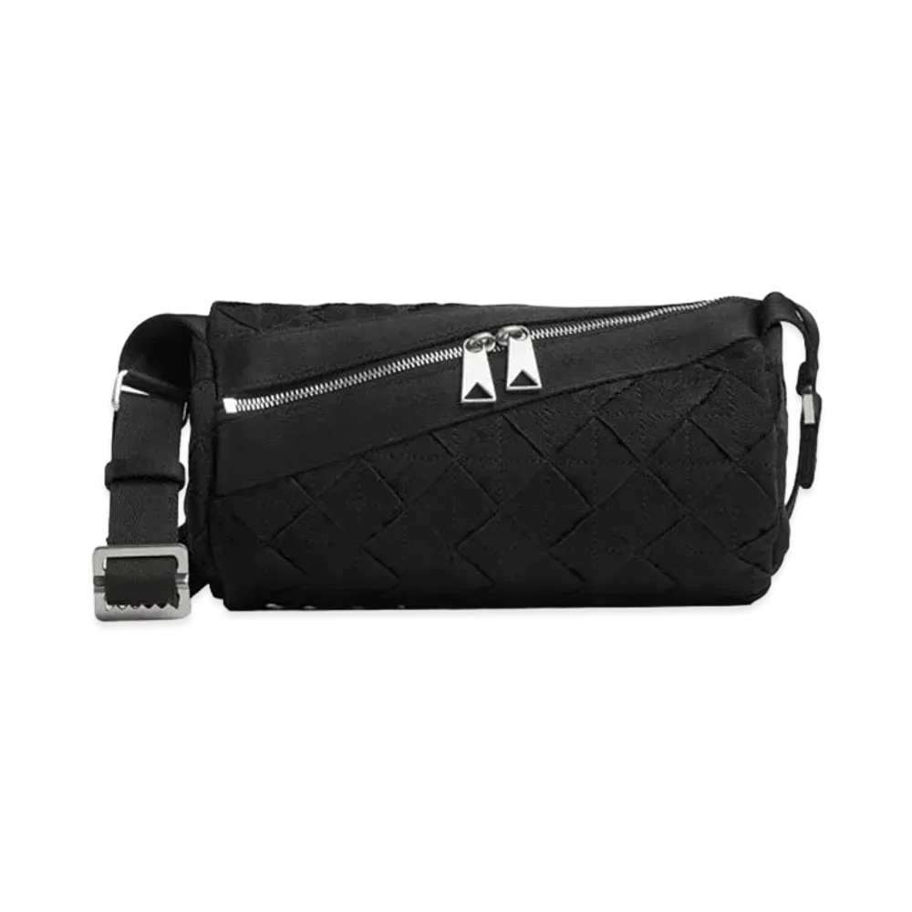 Bottega Veneta Light Webbing Mini Duffel Bag "Black"