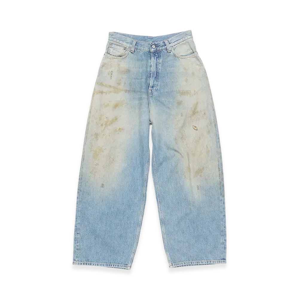 Acne Studios Loose Fit Jeans - 2023 Regular "Mid Blue"