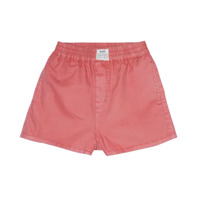 X-Girl Pigment Dyed Easy Shorts "Red"