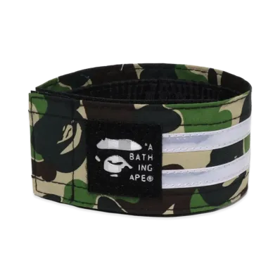 A BATHING APE ABC Camo Reflective Ankle Band "Green"