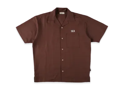 WIND AND SEA Sea Linen Shirt "Brown"