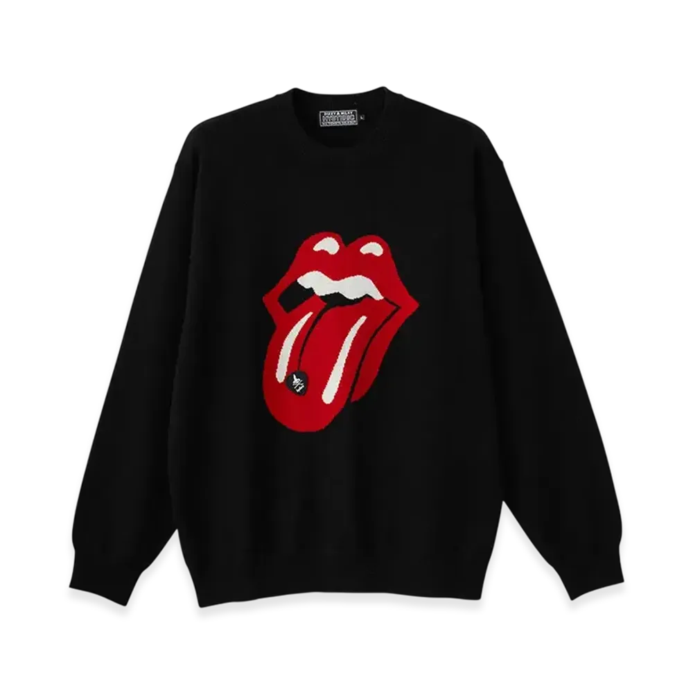 HYSTERIC GLAMOUR x THE ROLLING STONES Sweater "Black"