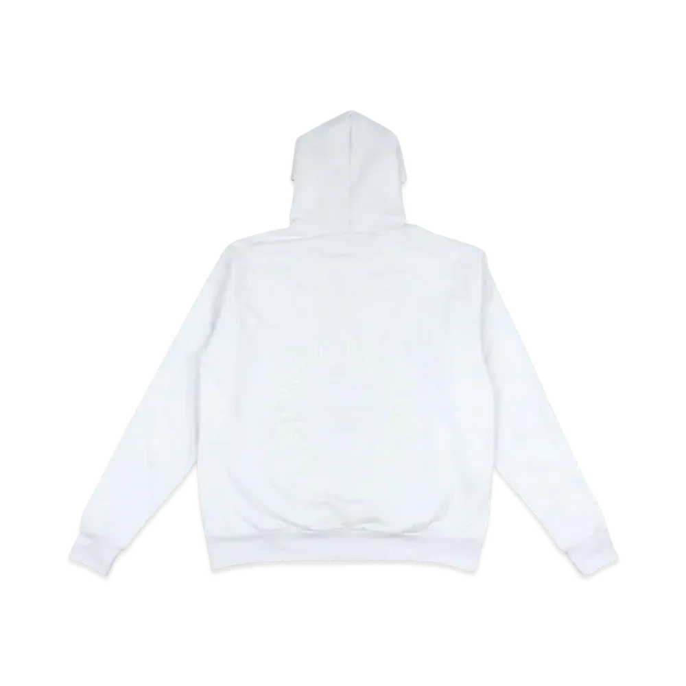 Chrome Hearts Glow in the Dark Horseshoe Hoodie "White"