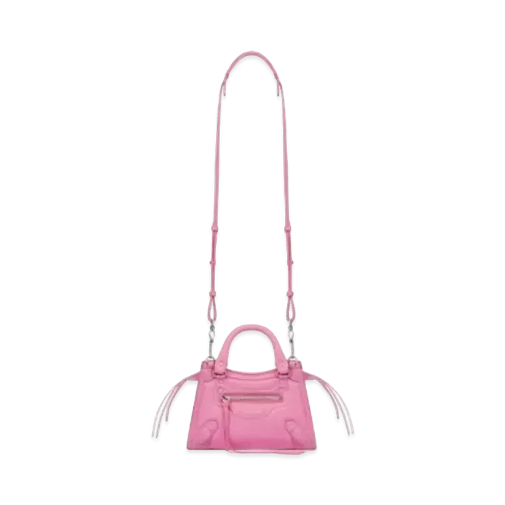 BALENCIAGA Women's Neo Classic Mini Top Handle Bag "Pink"