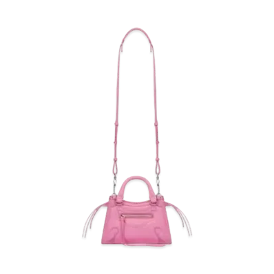 BALENCIAGA Women's Neo Classic Mini Top Handle Bag "Pink"