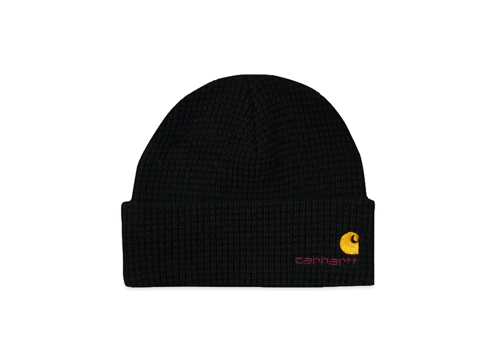 Carhartt WIP American Script Beanie "Black"