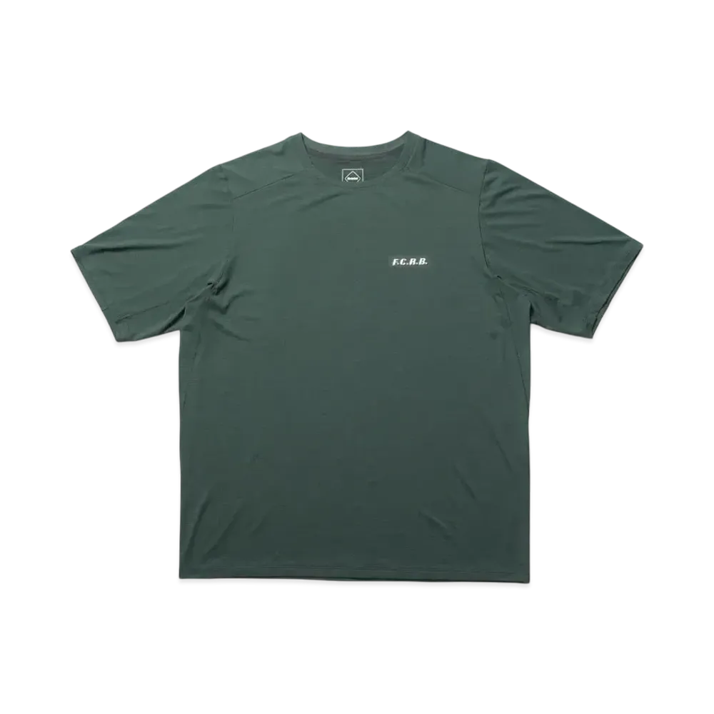F.C.Real Bristol Tech S/S Trail Top "Green"