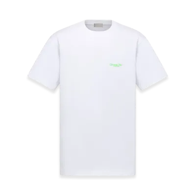 Dior Christian Dior Couture Organic Jersey Relaxed-Fit T-Shirt "White"