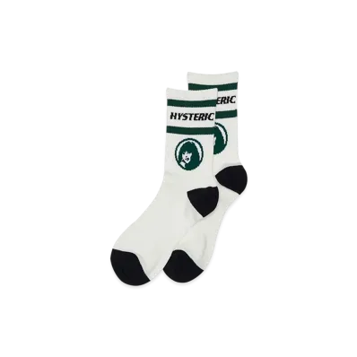 HYSTERIC GLAMOUR Circle Girl Socks "Green"