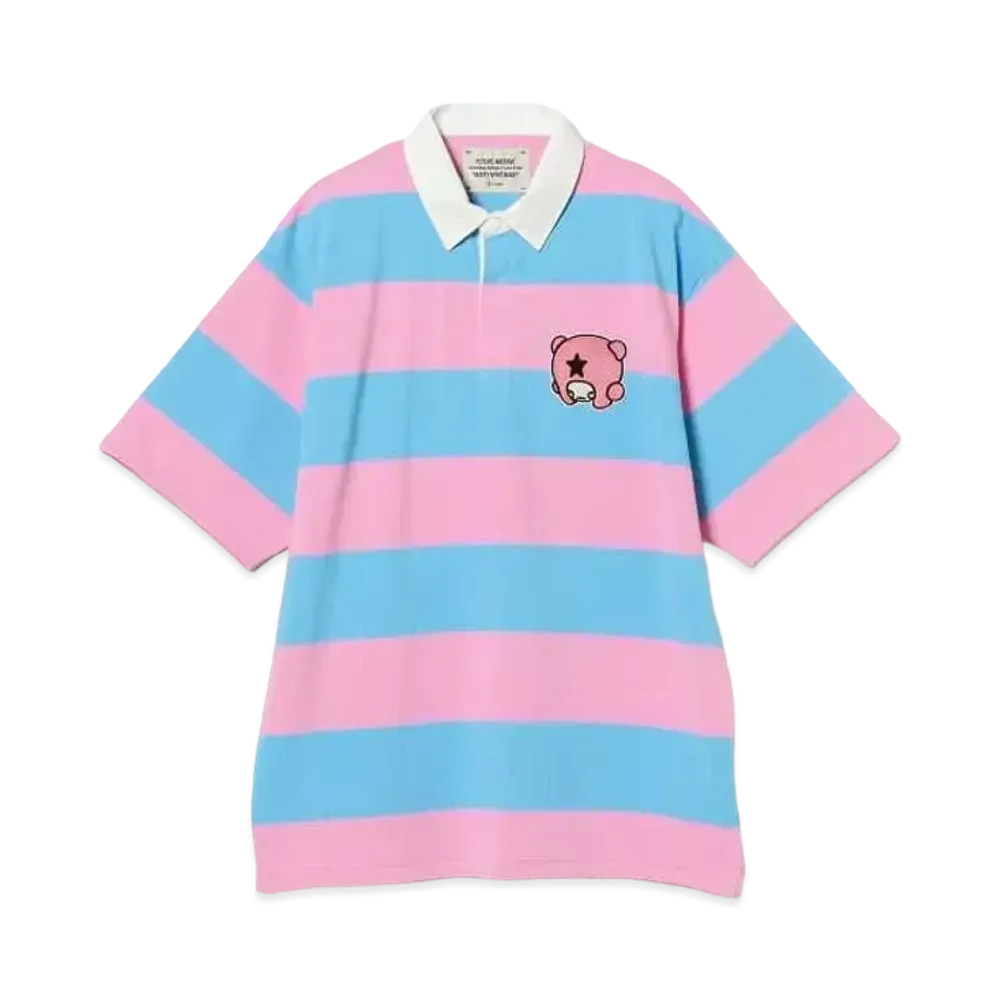YAMEPI x FUTURE ARCHIVE YAME Rug SH "Pink/Light Blue"