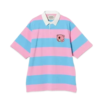 YAMEPI x FUTURE ARCHIVE YAME Rug SH "Pink/Light Blue"