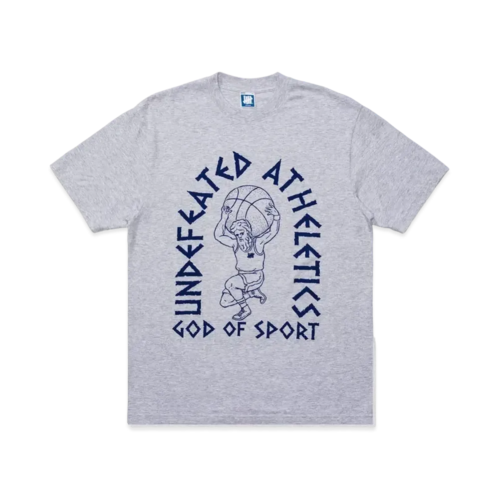 UNDEFEATED GOD OF SPORT S/S TEE - 80262 "Gray"