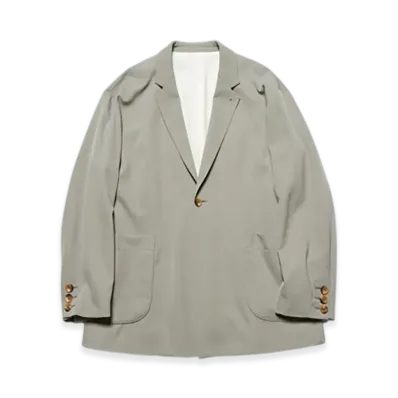 SOPHNET. Washer Wool Relax-Fit Blazer "Khaki"