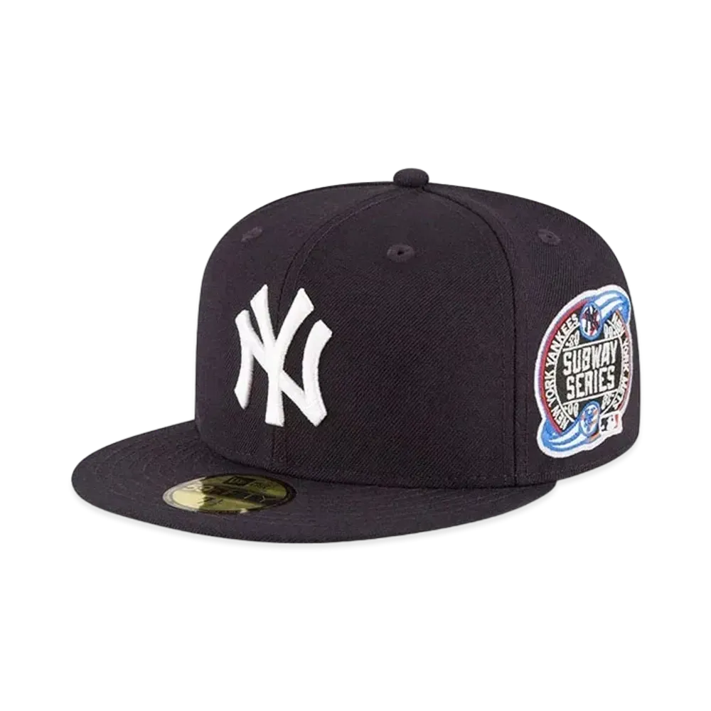 NEW ERA 59FIFTY NEW YORK YANKEES 2000 SUBWAY WORLD SERIES "Navy"
