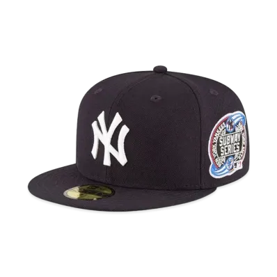 NEW ERA 59FIFTY NEW YORK YANKEES 2000 SUBWAY WORLD SERIES "Navy"