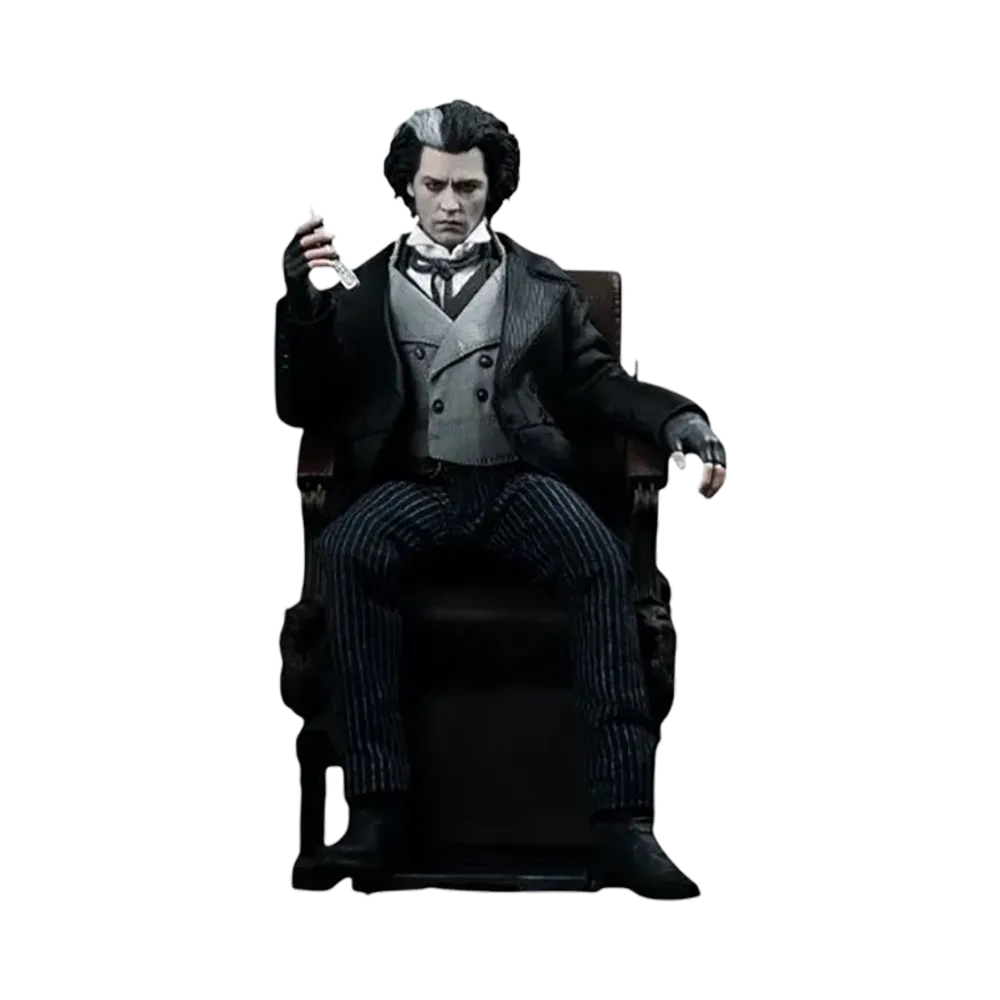 Hot Toys "Movie Masterpiece" -Sweeney Todd The Demon Barber Of Fleet Street- 1/6 Scale Fully Poseable Figure: Sweeney Todd
