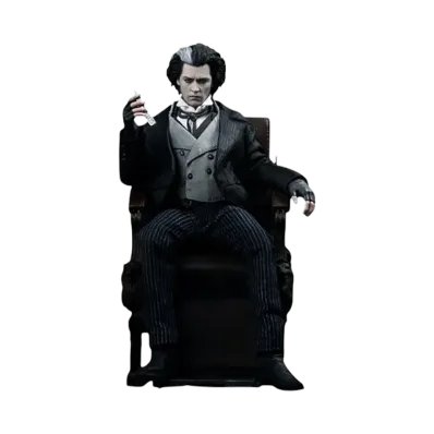 Hot Toys "Movie Masterpiece" -Sweeney Todd The Demon Barber Of Fleet Street- 1/6 Scale Fully Poseable Figure: Sweeney Todd