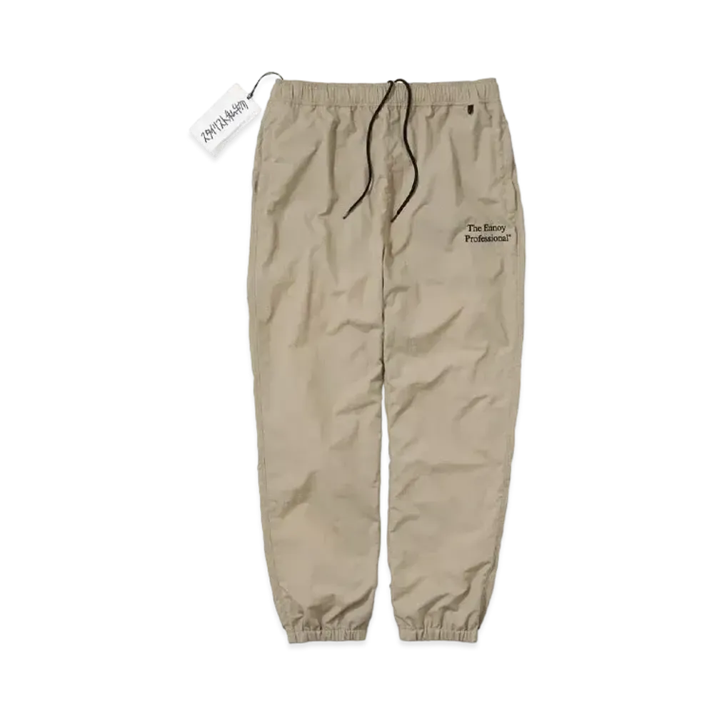 エンノイ スタイリスト私物 21AW ナイロン パンツ "サンドベージュ" AW21BRENPT01LV