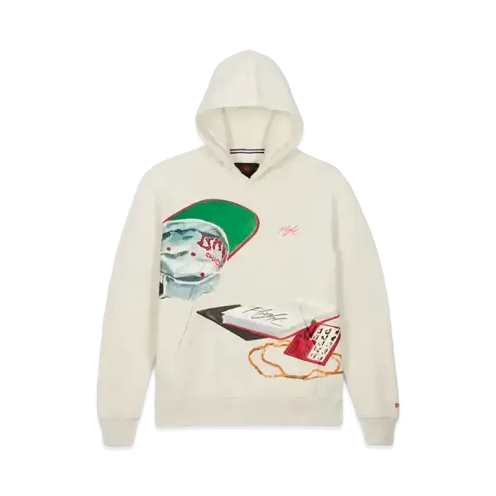 Jordan Artist Series by Jacob Rochester Men's Fleece Parka "White"