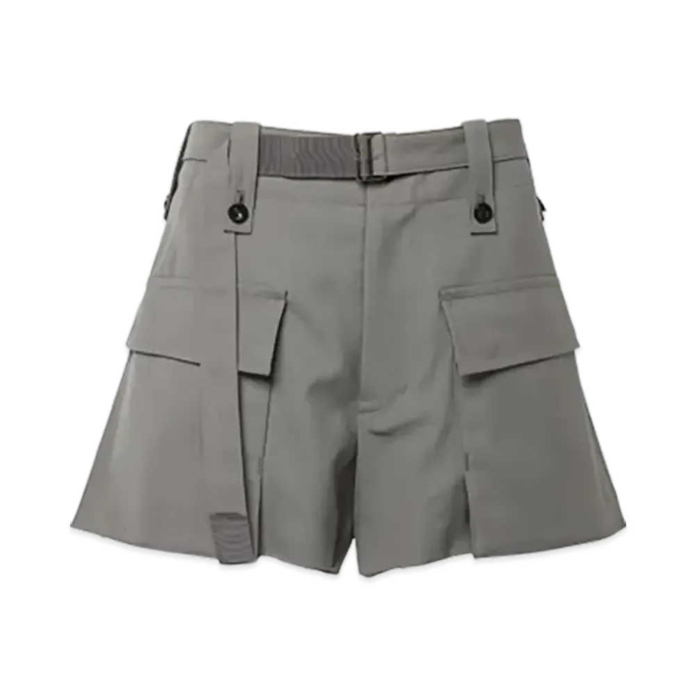 sacai Suiting Shorts "Taupe"