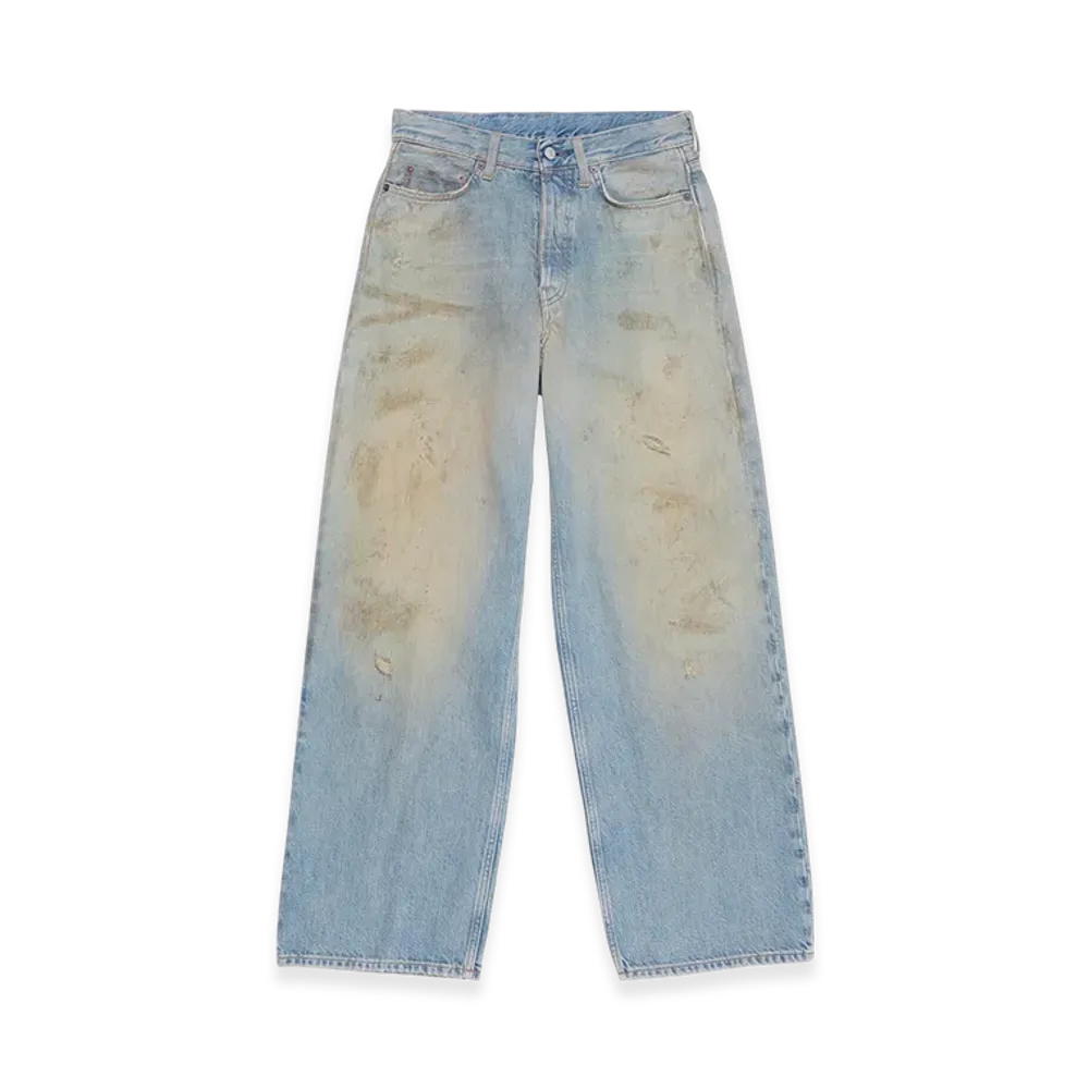 Acne Studios Loose Fit Jeans - 1981 Petite "Mid Blue"