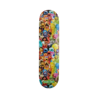 Kith x Sesame Street Skatedeck "Multi"