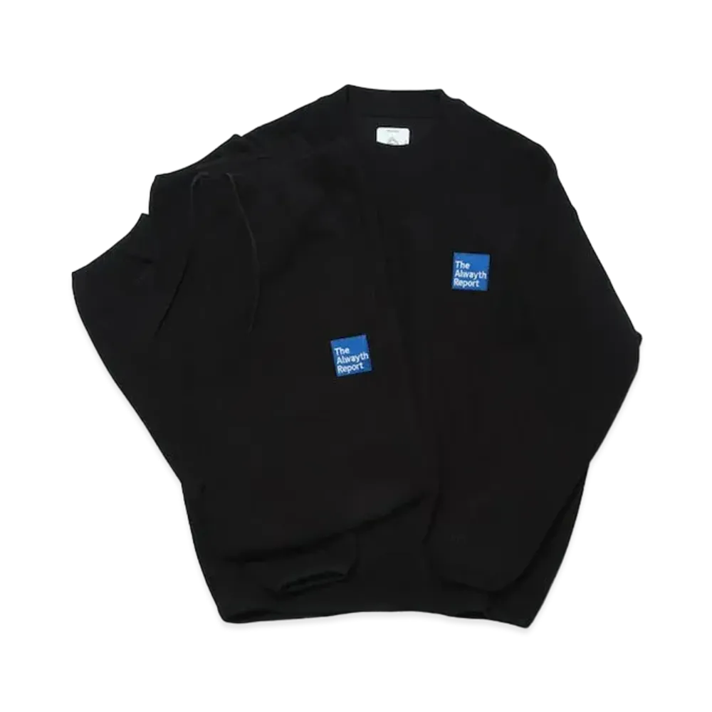 everyone Alwayth Pique Sweat Suit by AKAD "Black"
