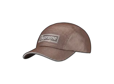 Supreme Metallic Mesh Camp Cap "Brown"
