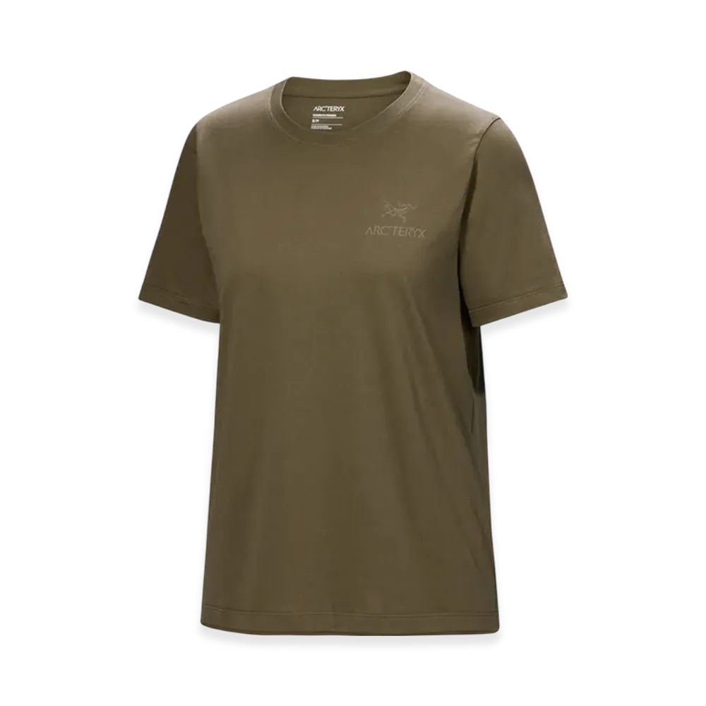 ARC'TERYX Women's Kragg SL Cotton Emblem Crew SS "Tatsu" X000009502