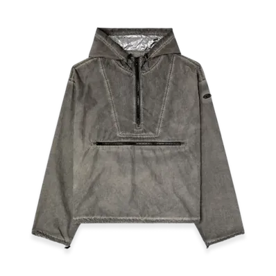 Diesel J-Noode-A Packable Hooded Anorak Jacket "Gray"