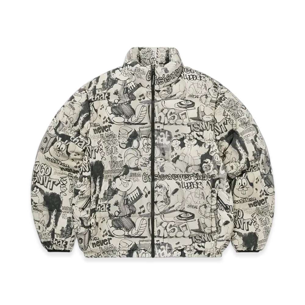 thisisneverthat Pertex T Down Jacket "Graffiti"