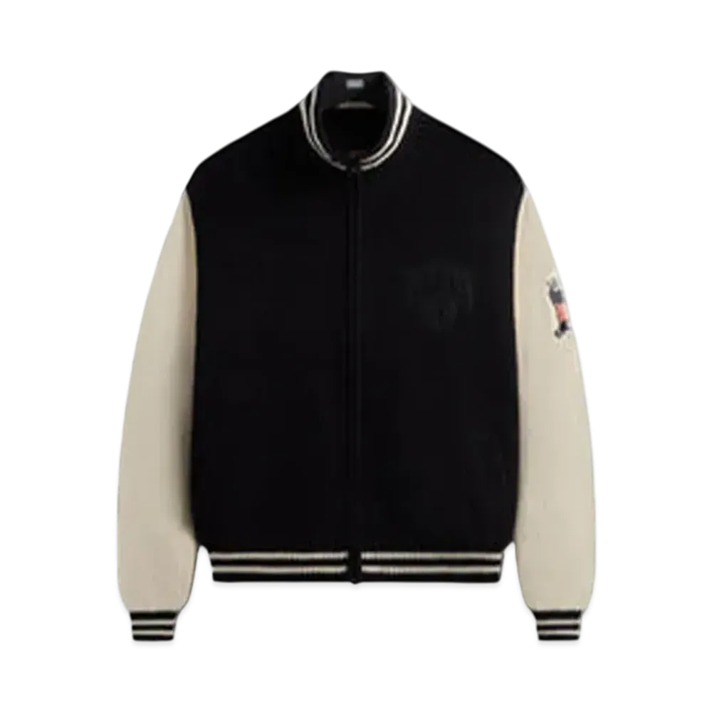 Kith x AVIREX for New York Knicks Wyona Full Zip Sweater "Black"