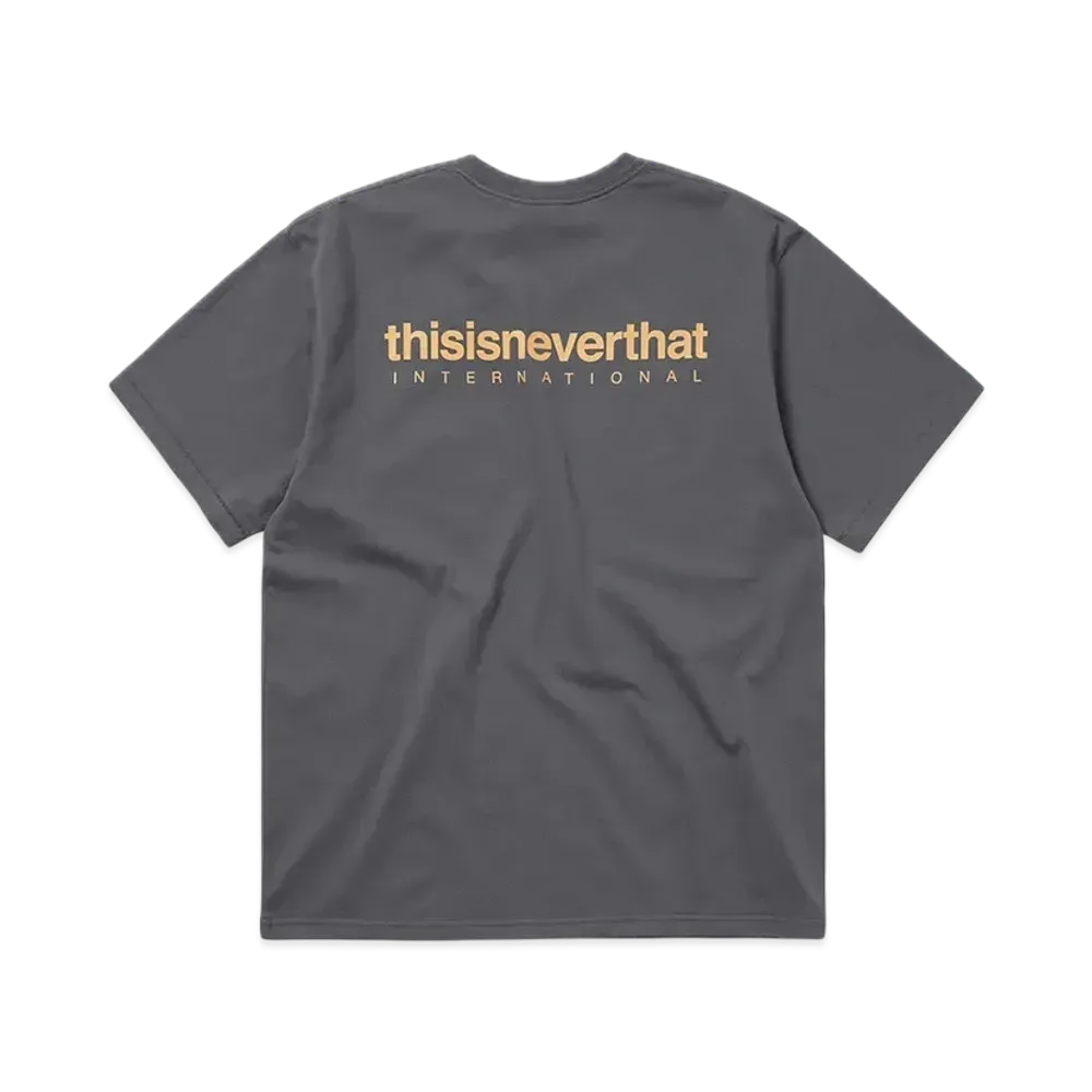 thisisneverthat INTL. Logo Tee "Dark Grey"