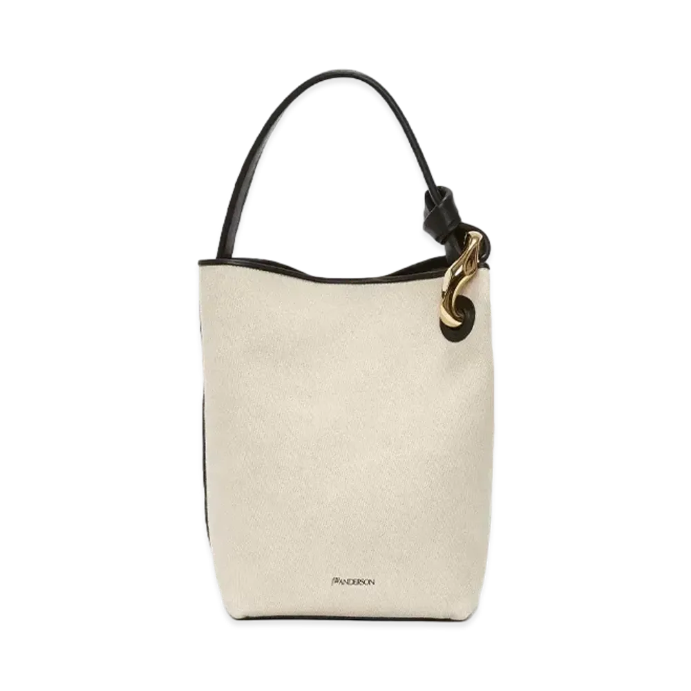JW ANDERSON Corner Bucket Bag "Beige"