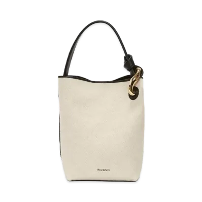 JW ANDERSON Corner Bucket Bag "Beige"