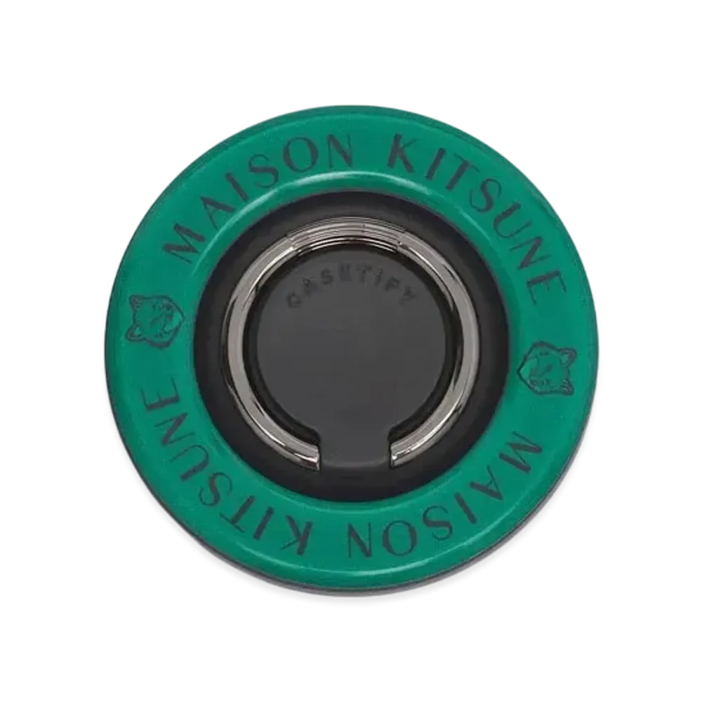 Maison Kitsune x CASETiFY Bold Fox Head Ring Holder "Conifer"