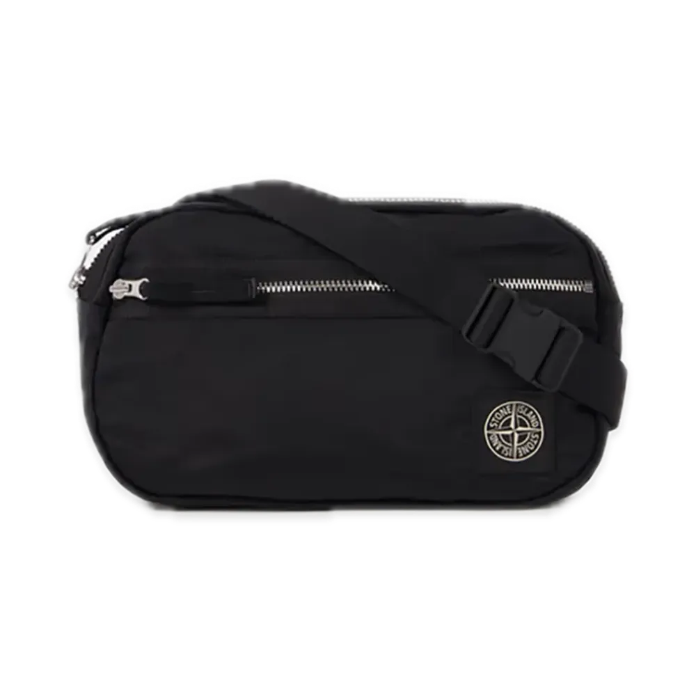 Stone Island 9200016 Coated Nylon Metal In Econyl "Black"