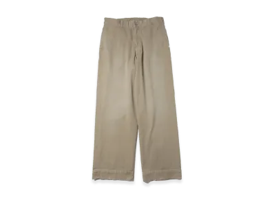 A.PRESSE Vintage Twill Work Pants "Beige"