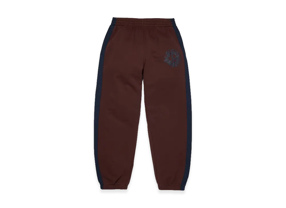 DENIM TEARS Denim U Paneled Sweatpant "Brown"
