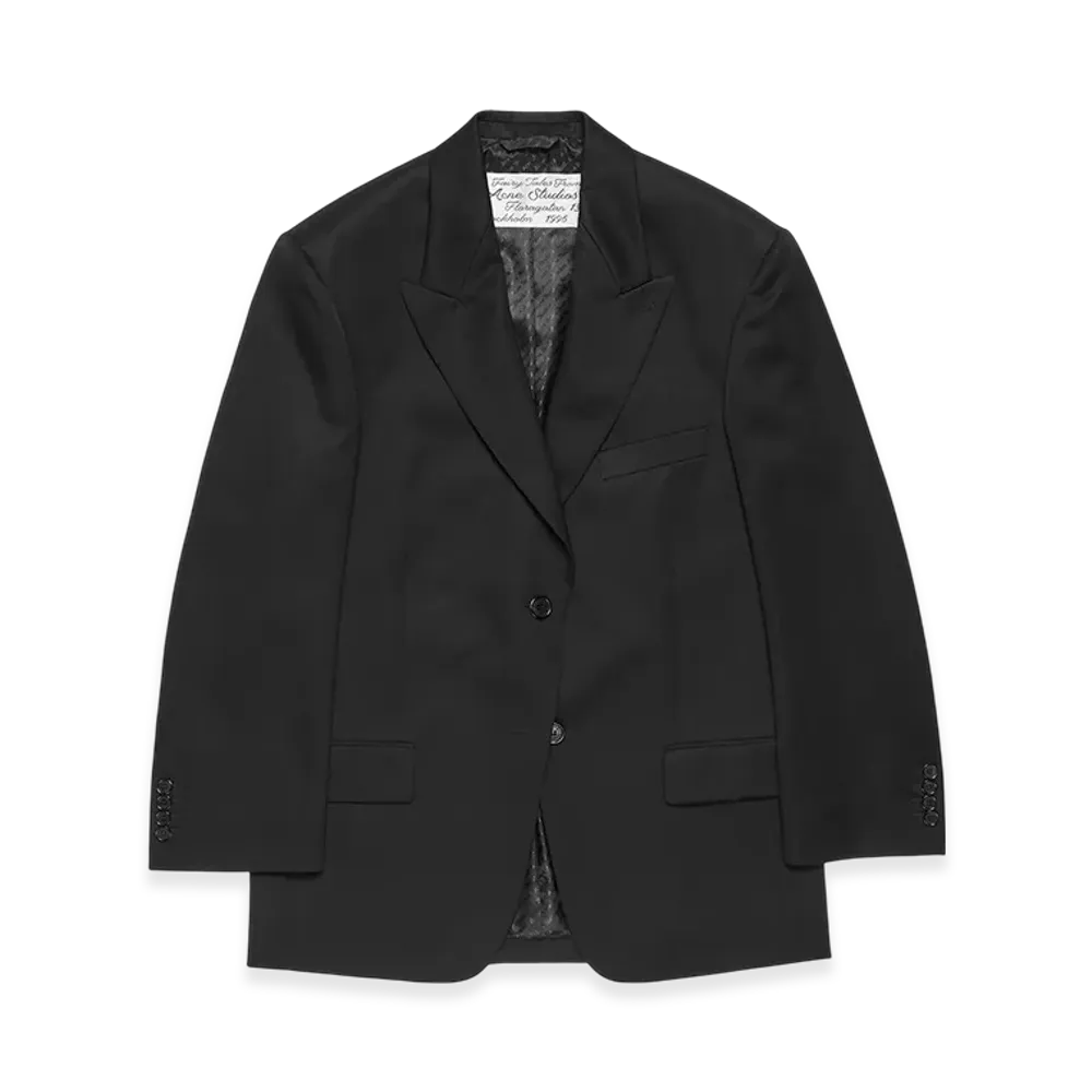 Acne Studios Single-Breasted Suit Jacket "Black"