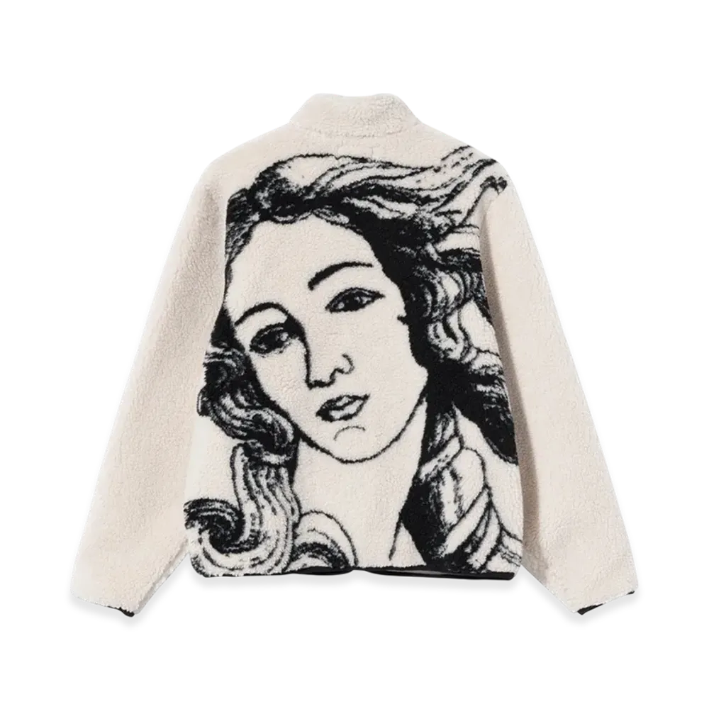 Stussy Venus Jacquard Sherpa Jacket "Natural"