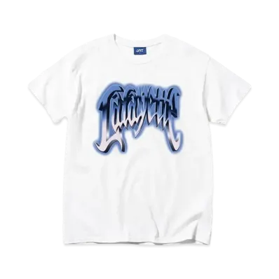 LFYT THROWBACK LIGHTNING LOGO TEE "WHITE"
