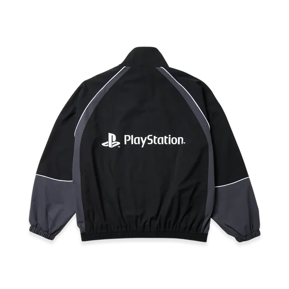 NEW ERA x PlayStation Performance Apparel Oversized Piping Track Jacket "Black"