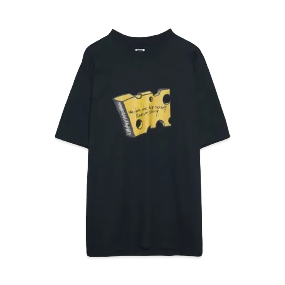 RATS CHEESE TEE "BLACK"